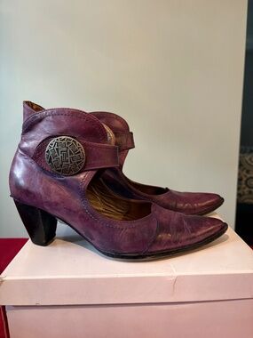 France Mode Women leather heels